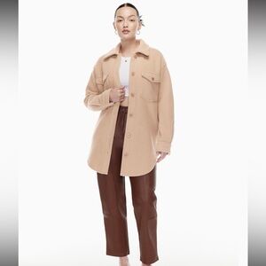 Aritzia Wilfred Free The Ganna Shirt Jacket